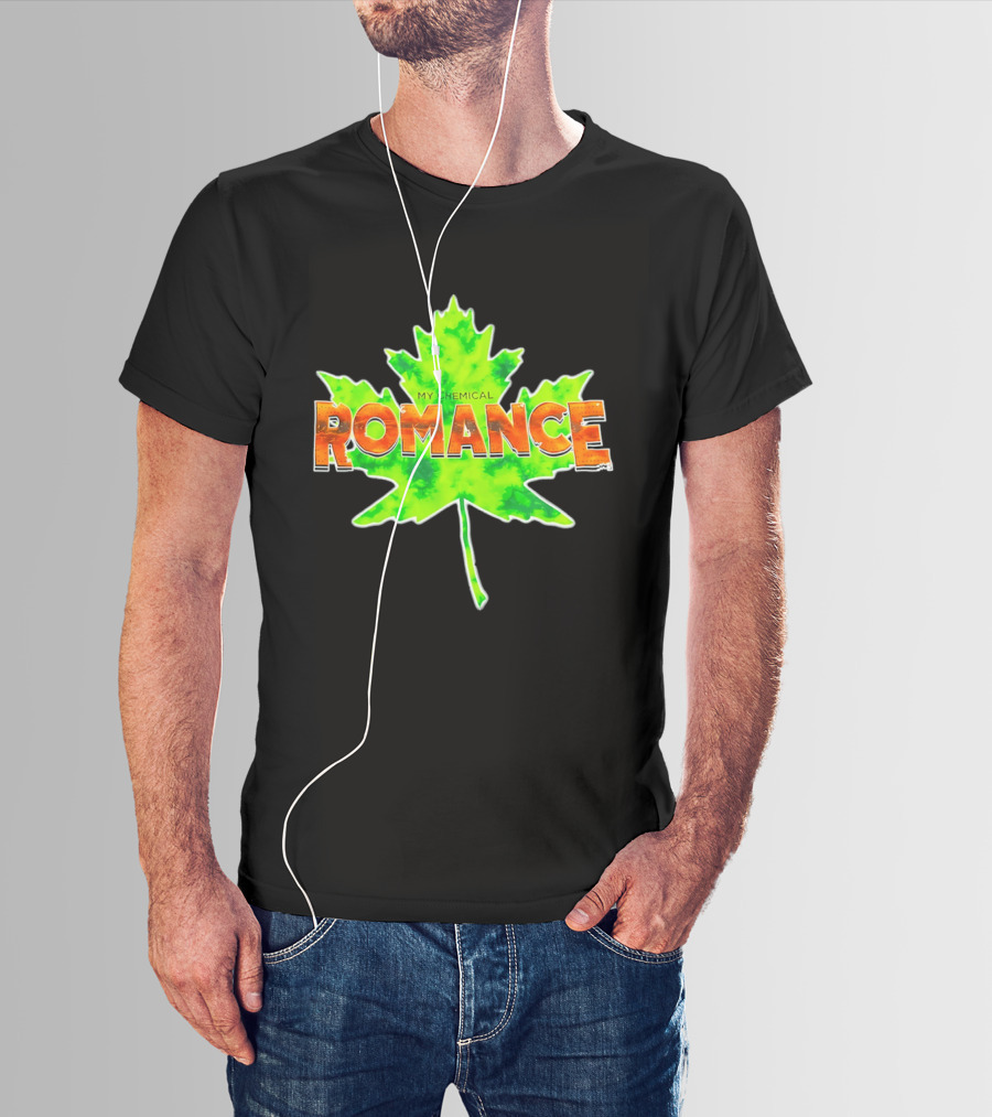 My Chemical Romance Maple Leaf Bright T-Shirt