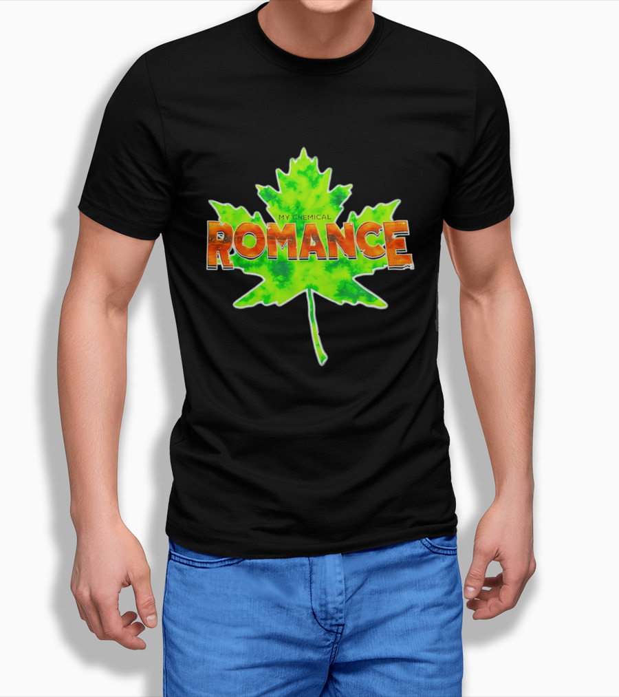 My Chemical Romance Maple Leaf Bright T-Shirt