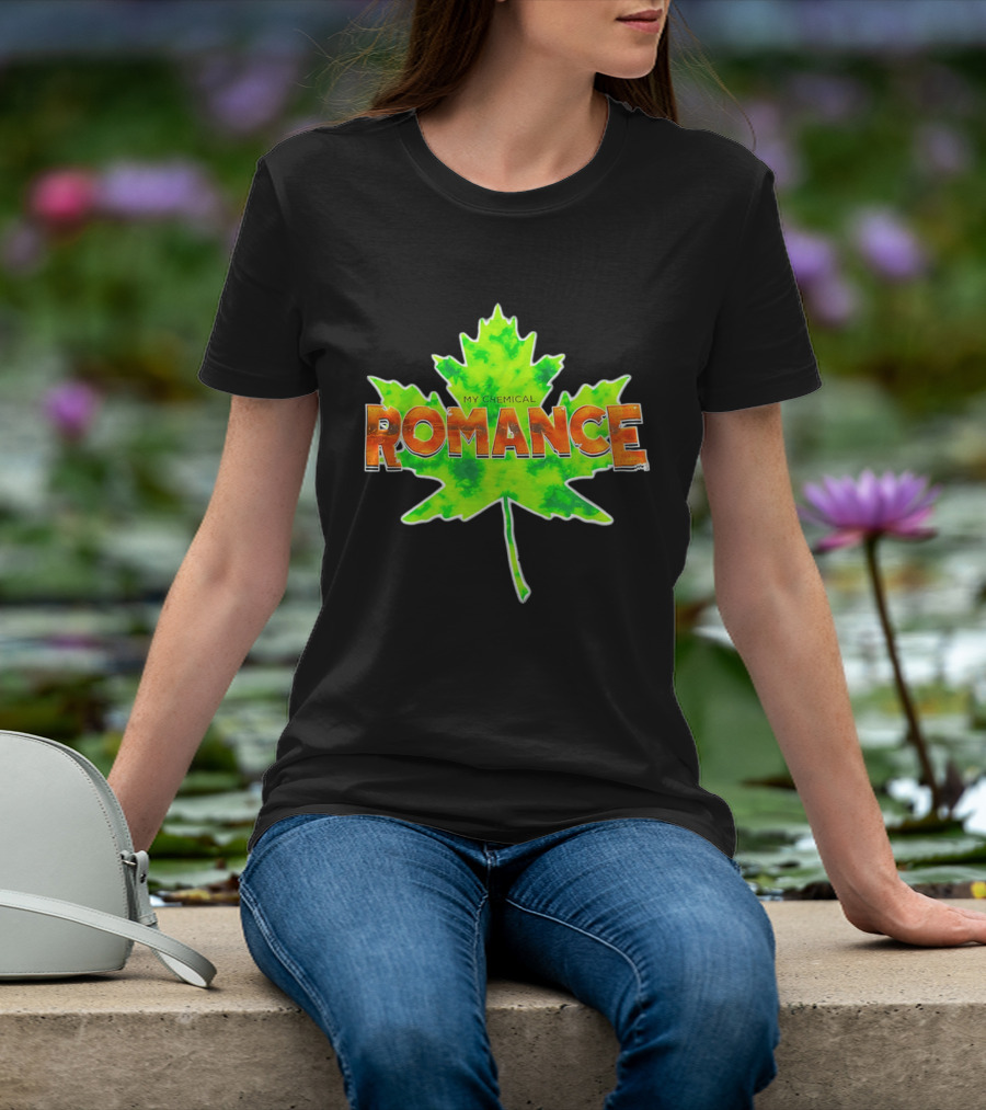 My Chemical Romance Maple Leaf Bright T-Shirt