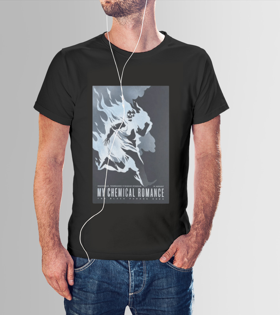 My Chemical Romance The Black Parade 2026 Nashville Nissan Stadium 13 August T-Shirt