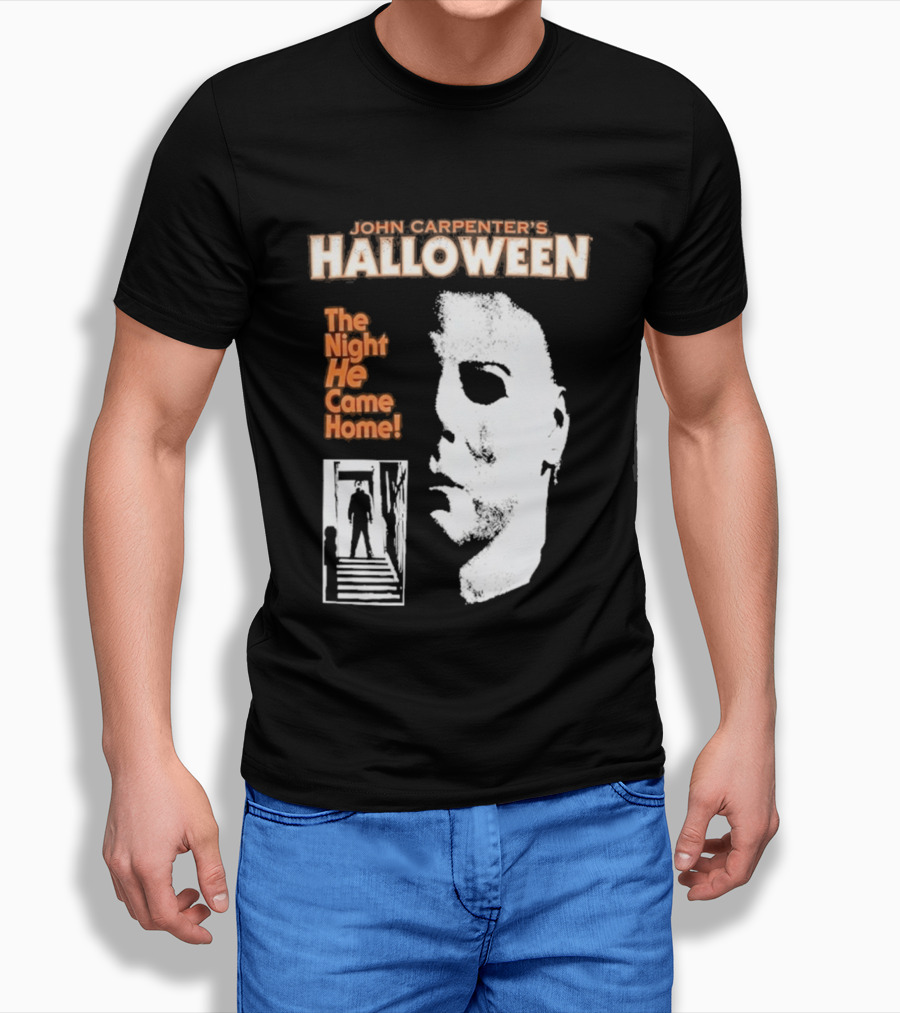 John Carpenter's Halloween The Night He Came Home T-Shirt