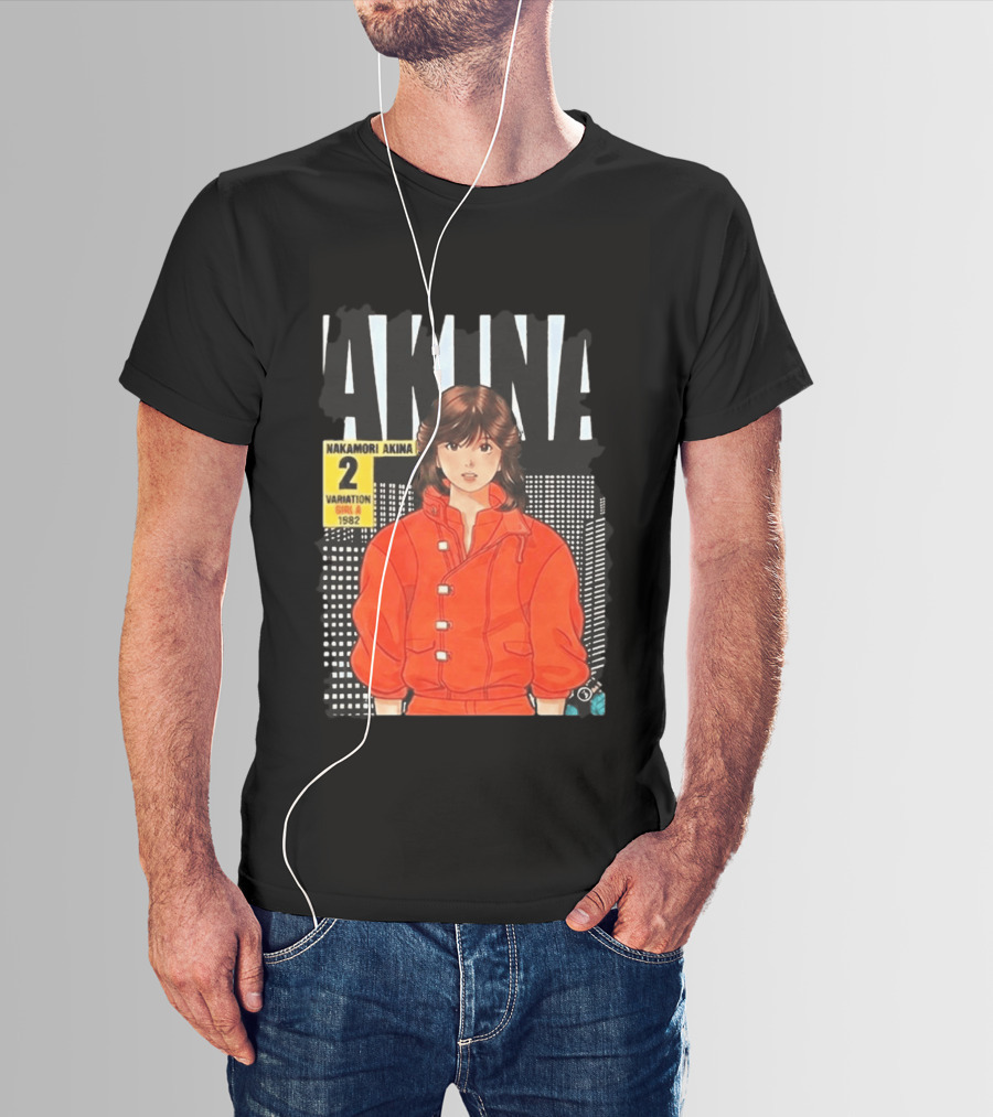 Nakamori Akina Variation Girl 2 1982 Anime Manga T-Shirt