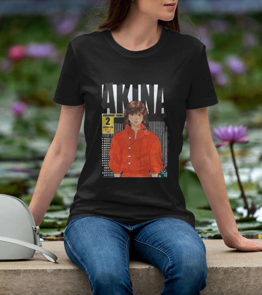 Nakamori Akina Variation Girl 2 1982 Anime Manga T-Shirt