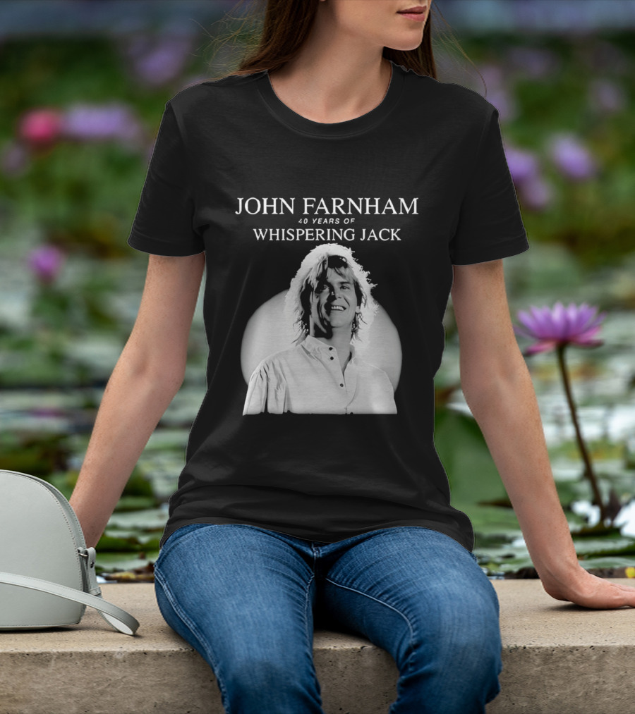 40 Years Of John Farnham Whispering Jack T-Shirt