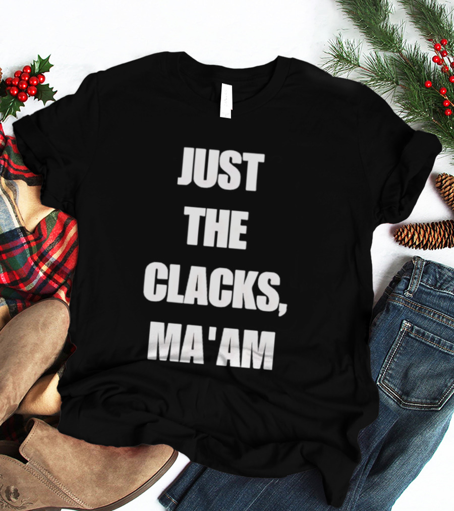 Just The Clacks Ma'am Terry Pratchett Discworld T-Shirt
