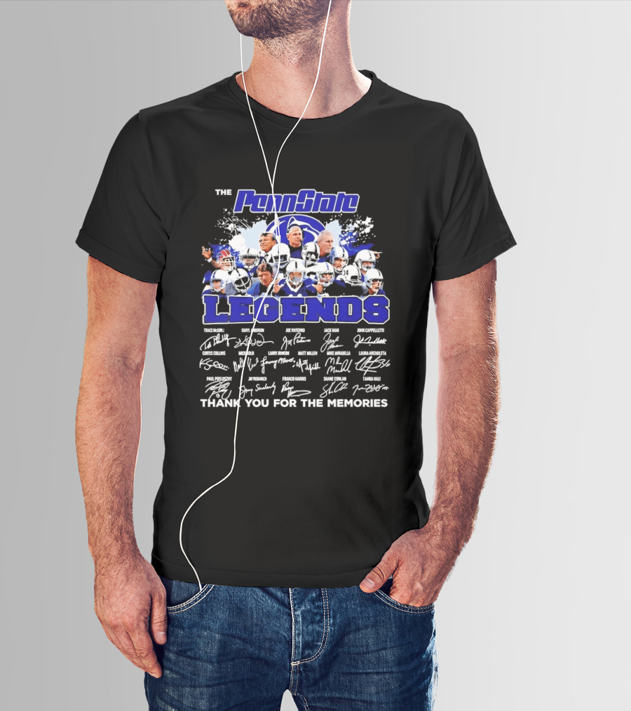 Penn State Legends Thank You For The Memories T-Shirt