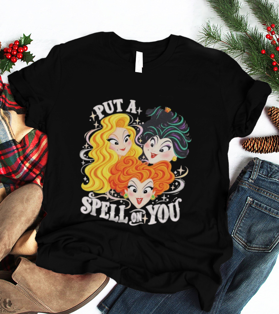 Hocus Pocus I Put A Spell On You Halloween Trio T-Shirt