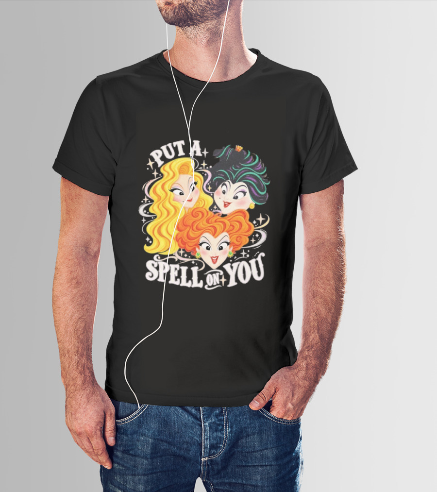 Hocus Pocus I Put A Spell On You Halloween Trio T-Shirt