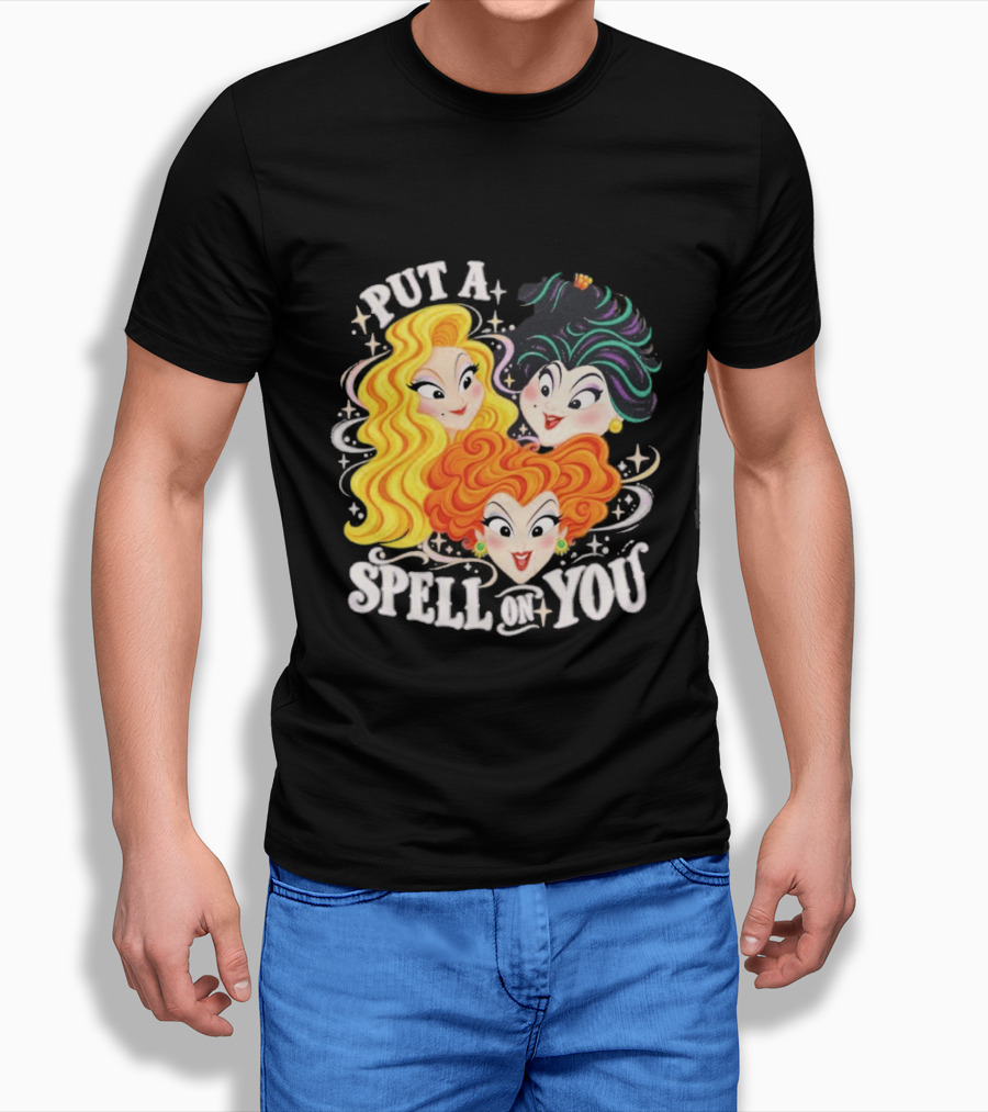 Hocus Pocus I Put A Spell On You Halloween Trio T-Shirt