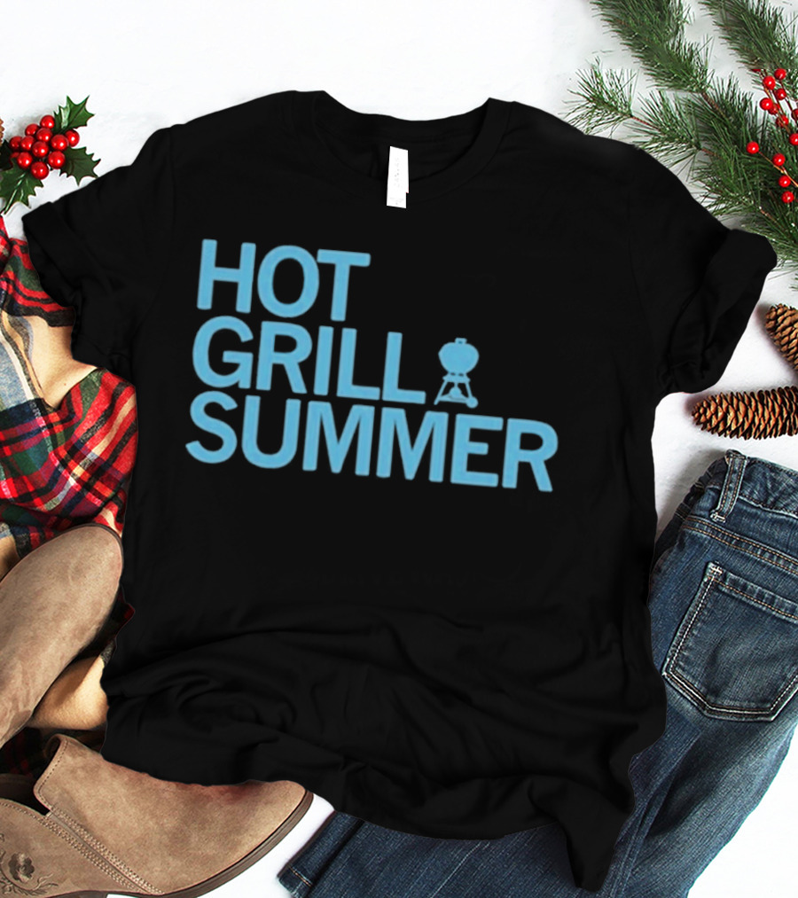 Hot Grill Summer Barbecue Vibes T-Shirt