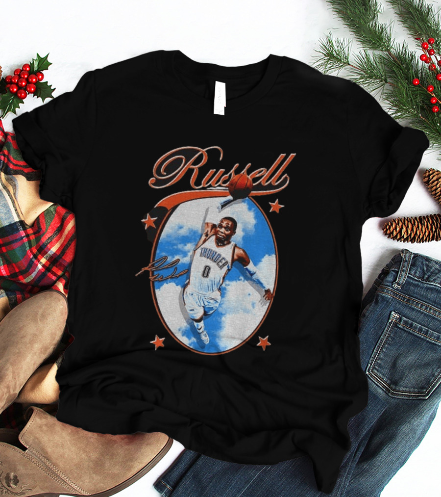 Russell Westbrook Thunder Basketball Legend T-Shirt