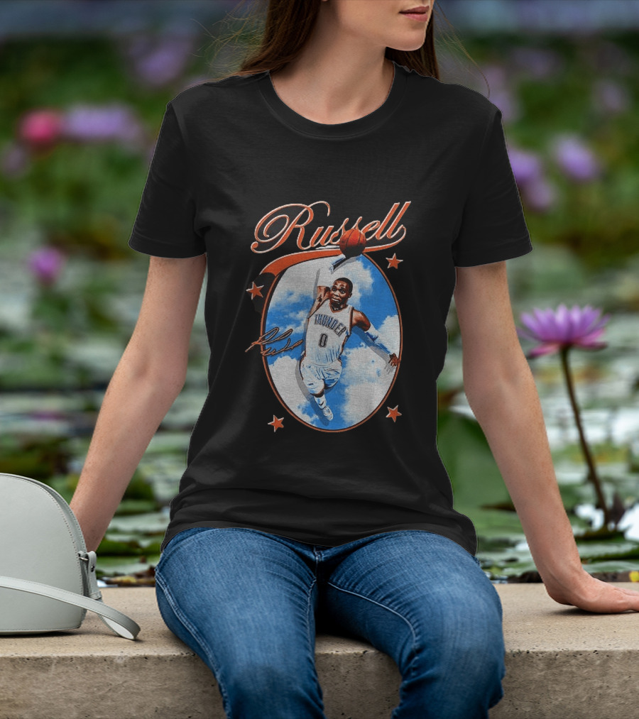 Russell Westbrook Thunder Basketball Legend T-Shirt
