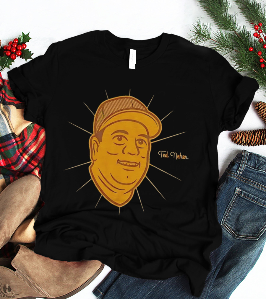 Ted Neher San Diego Padres Big Head MLB T-Shirt
