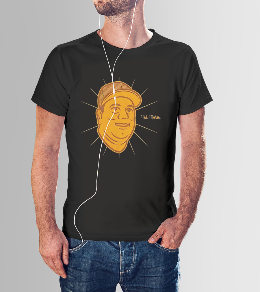 Ted Neher San Diego Padres Big Head MLB T-Shirt