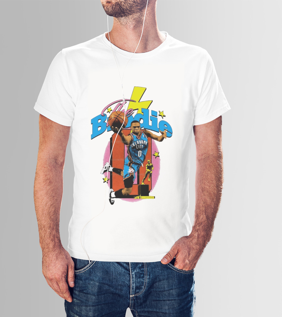 Russell Westbrook The Brodie Oklahoma City Thunder NBA Basketball T-Shirt
