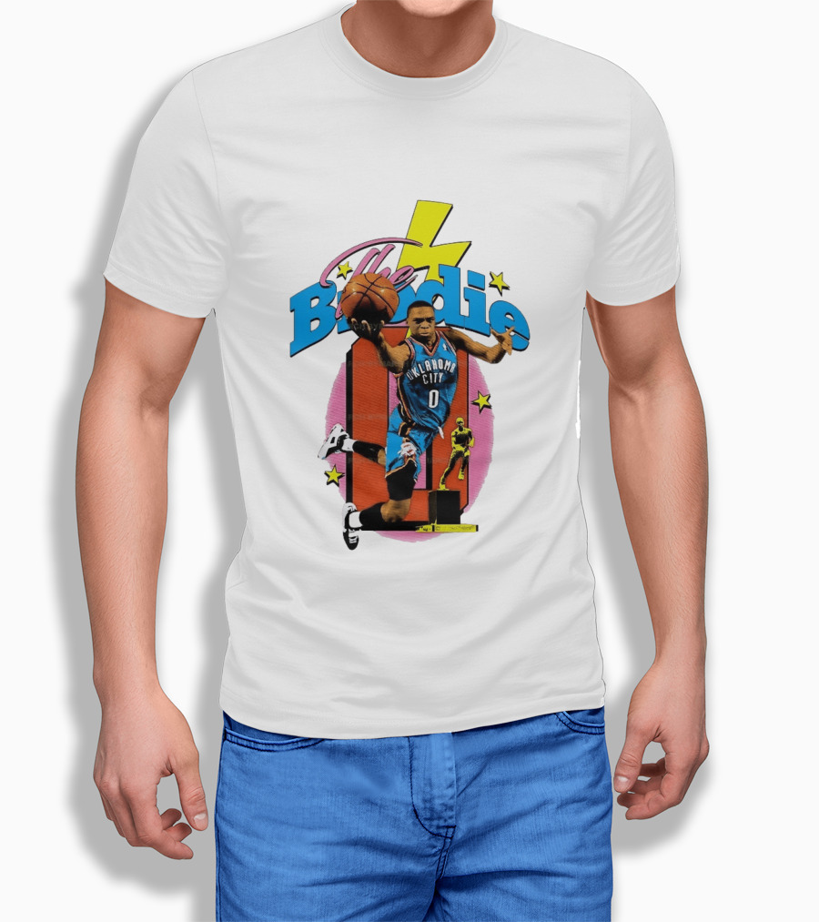 Russell Westbrook The Brodie Oklahoma City Thunder NBA Basketball T-Shirt