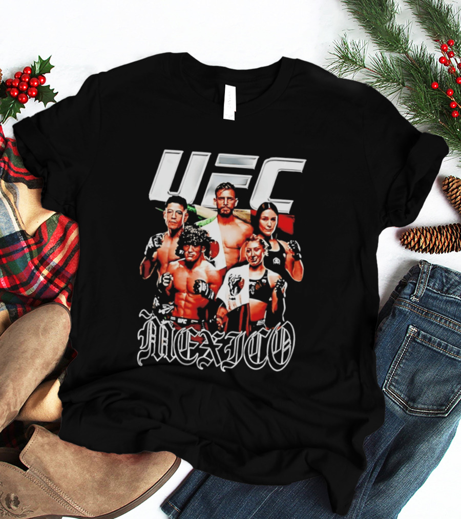 UFC Mexico Noche Fighters Collection Quasar T-Shirt