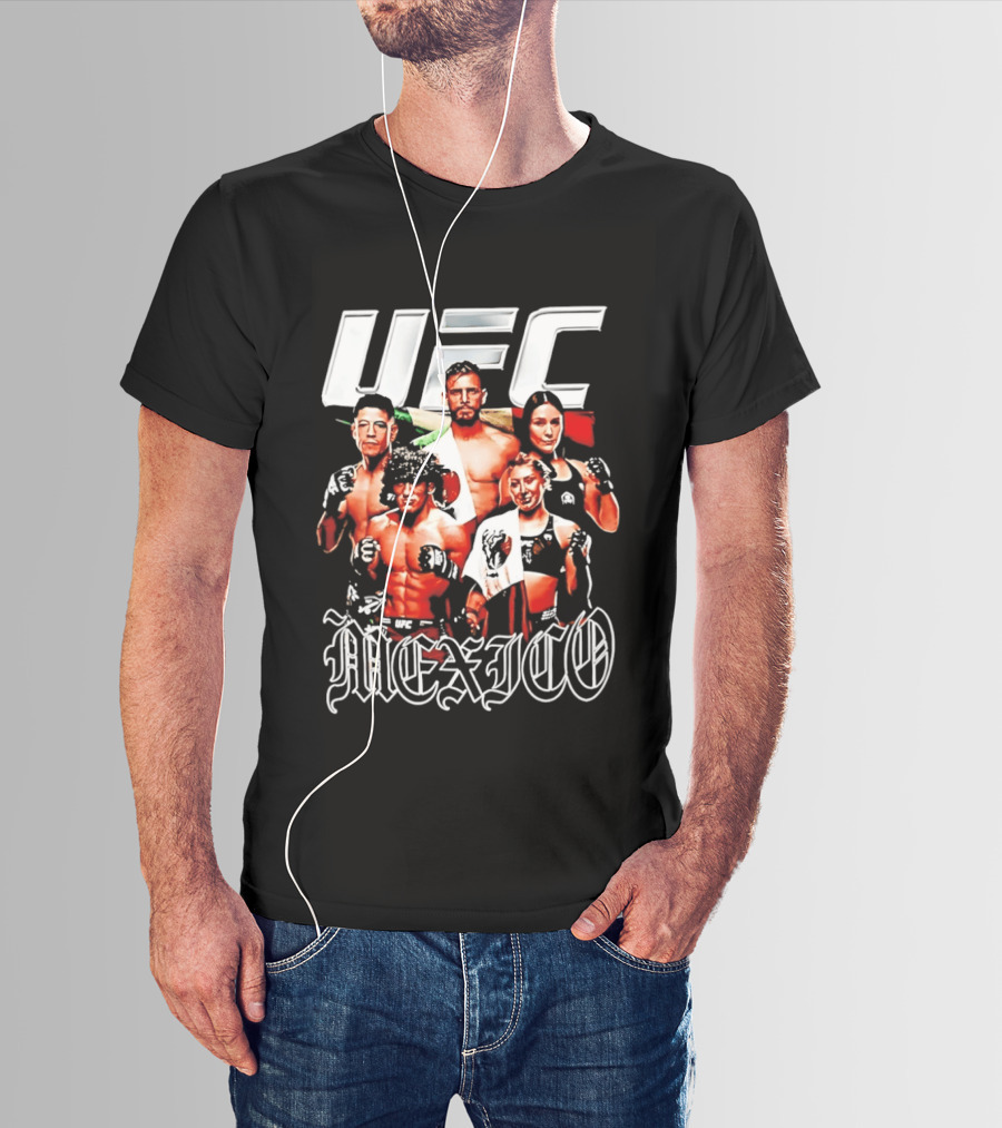 UFC Mexico Noche Fighters Collection Quasar T-Shirt