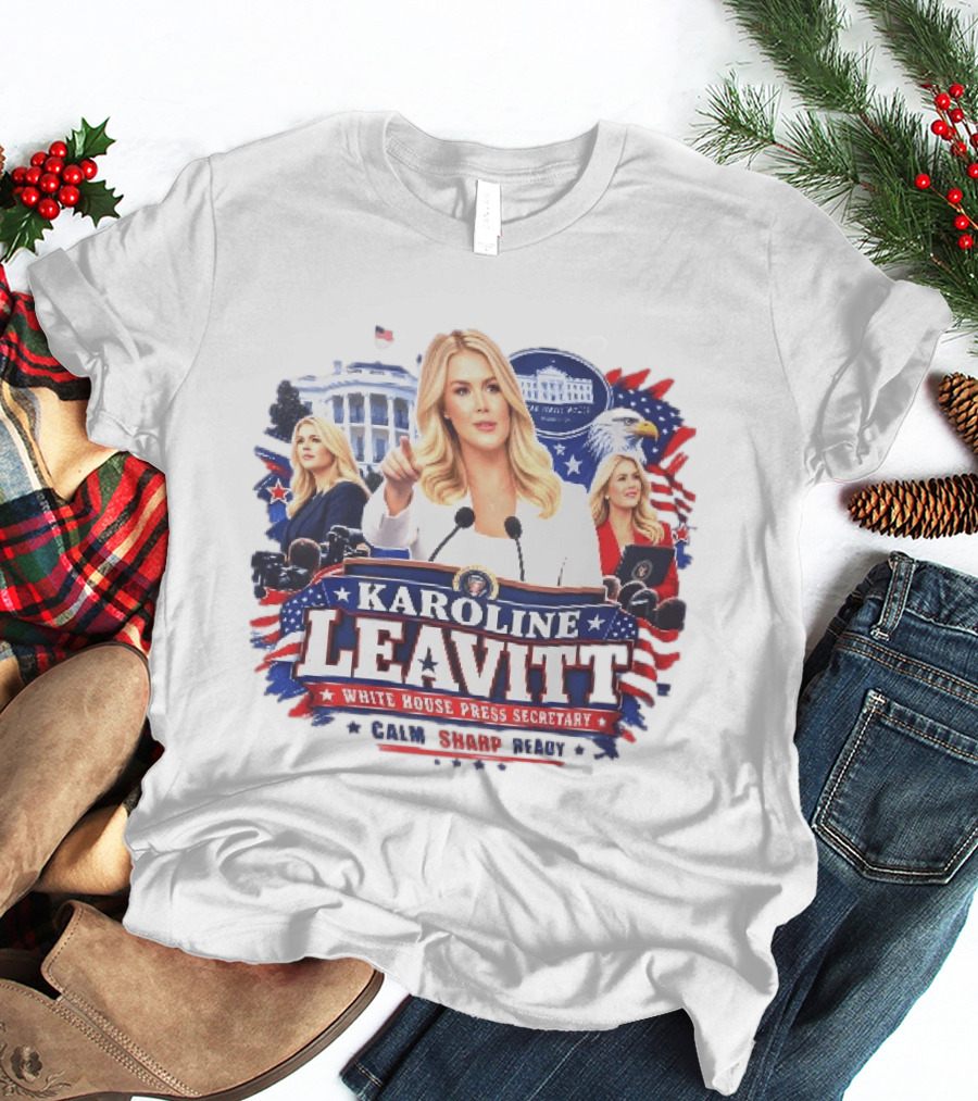 Karoline Leavitt White House Press Secretary 2024 Keep Going T-Shirt