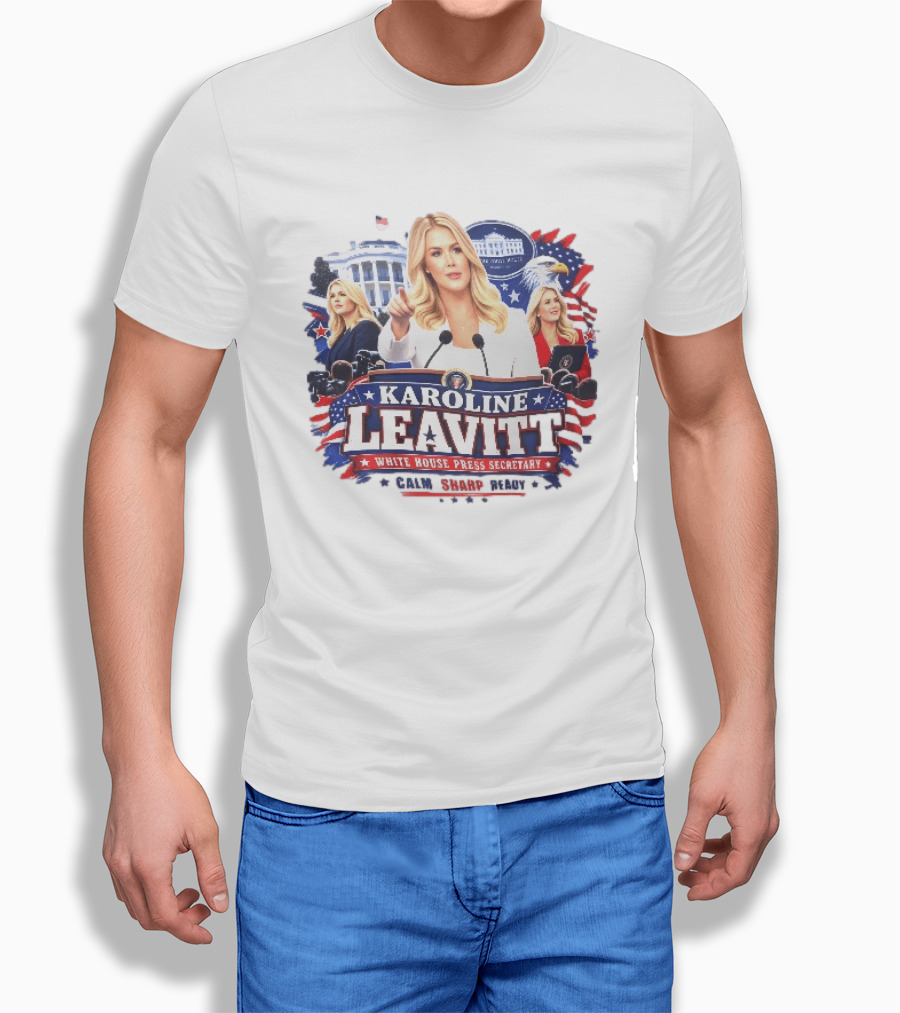Karoline Leavitt White House Press Secretary 2024 Keep Going T-Shirt