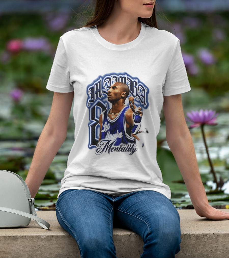 Kobe Bryant Mamba Mentality Los Angeles 8 Basketball T-Shirt