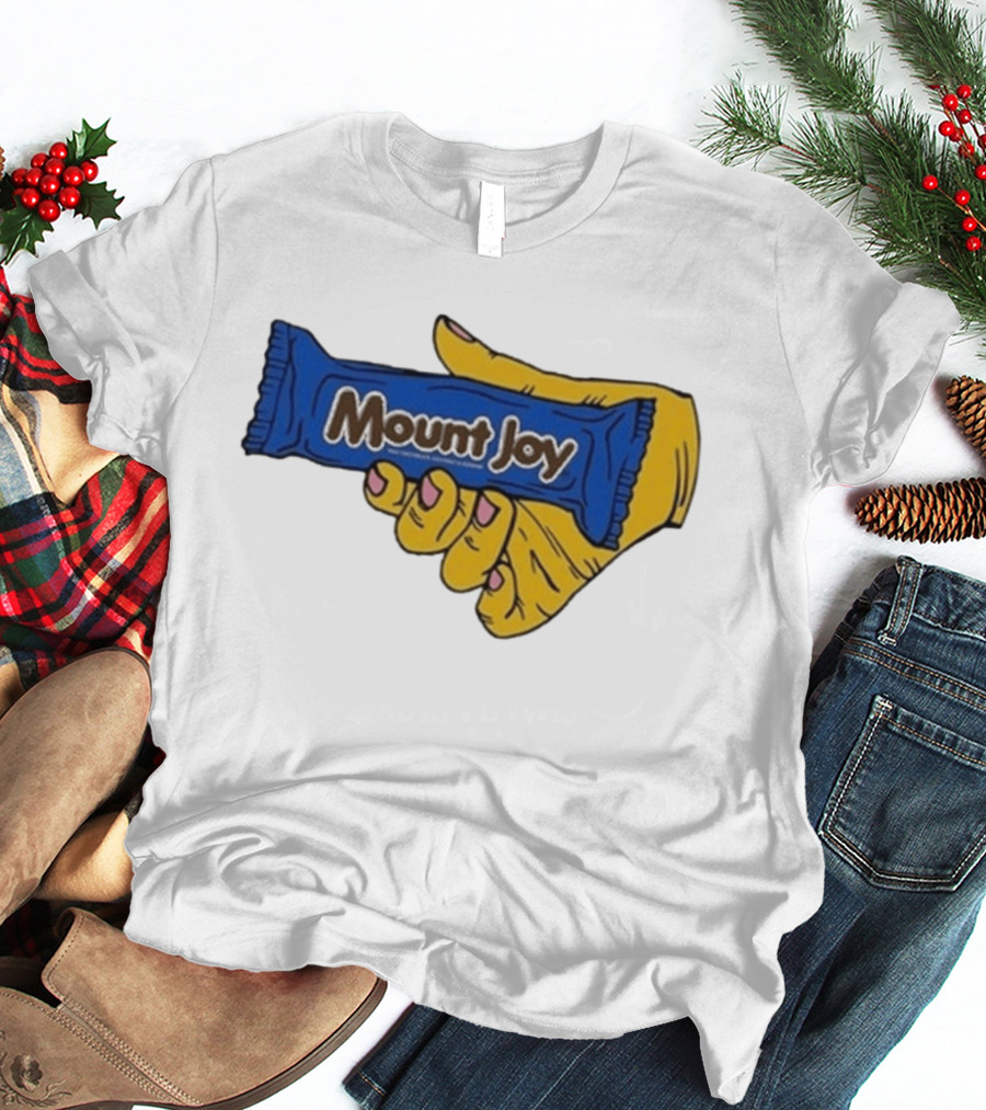 Mount Joy Candy Wrapper Hand Holding T-Shirt