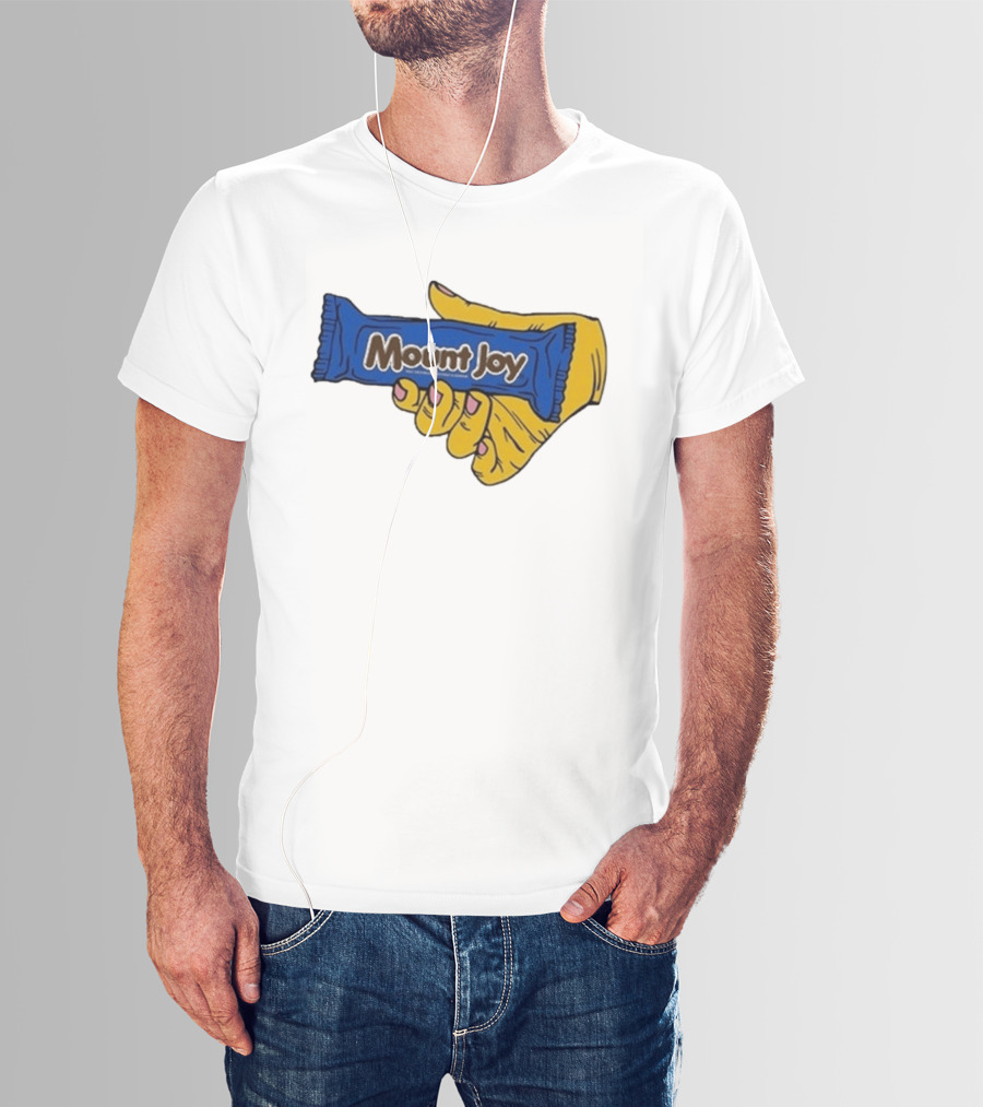 Mount Joy Candy Wrapper Hand Holding T-Shirt