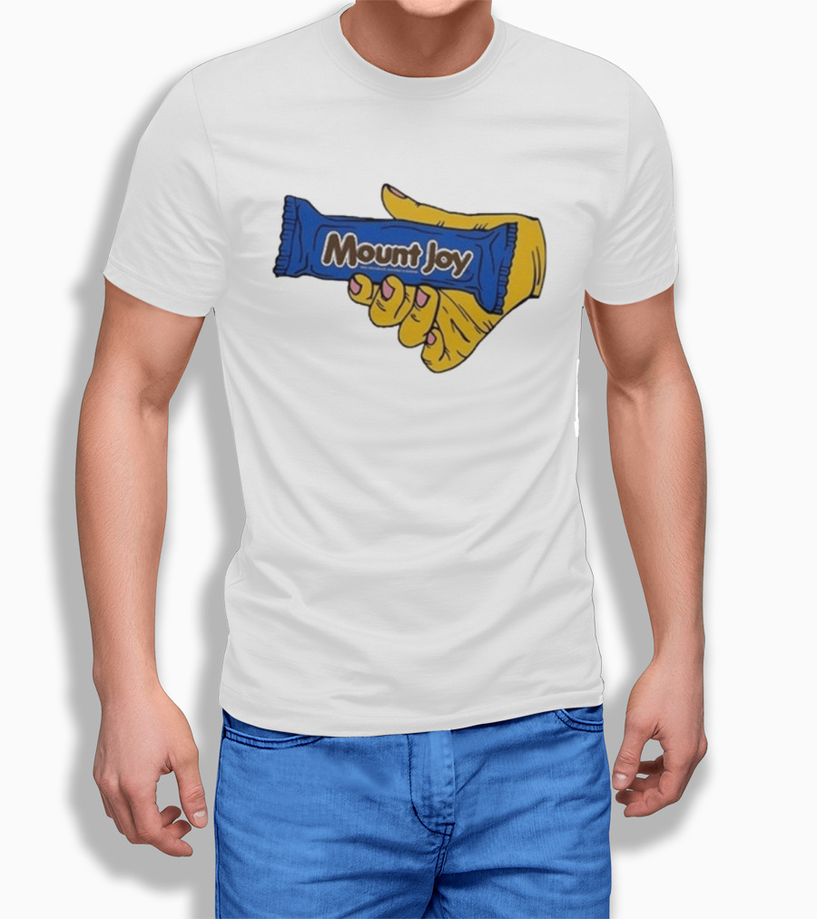 Mount Joy Candy Wrapper Hand Holding T-Shirt