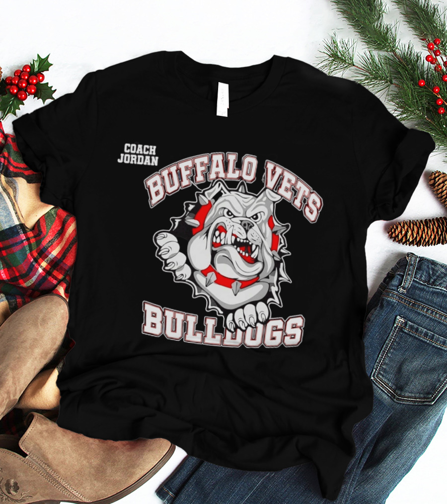 Buffalo Vets Bulldogs Coach Jordan T-Shirt