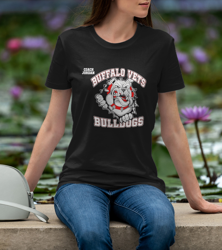 Buffalo Vets Bulldogs Coach Jordan T-Shirt