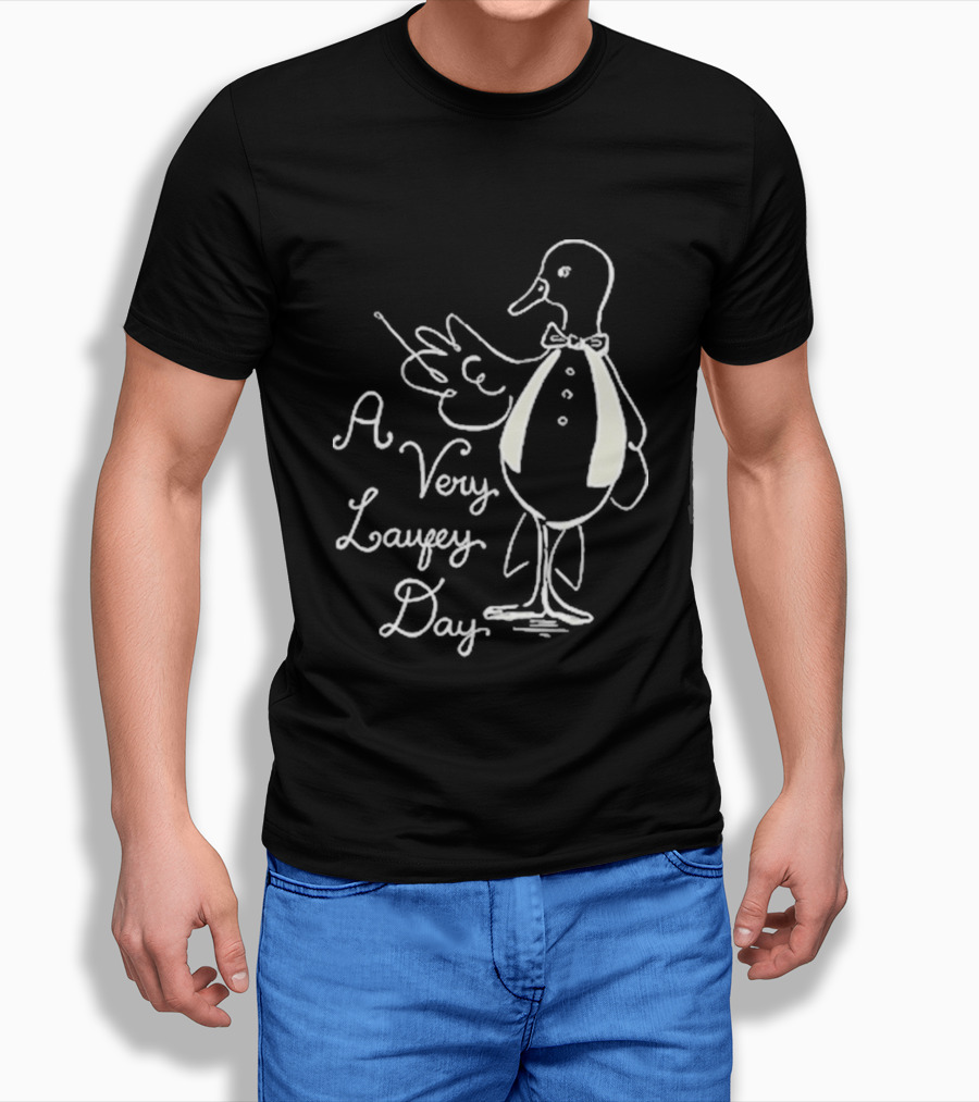 A Very Laufey Day Duck Drawing AVLD26 T-Shirt
