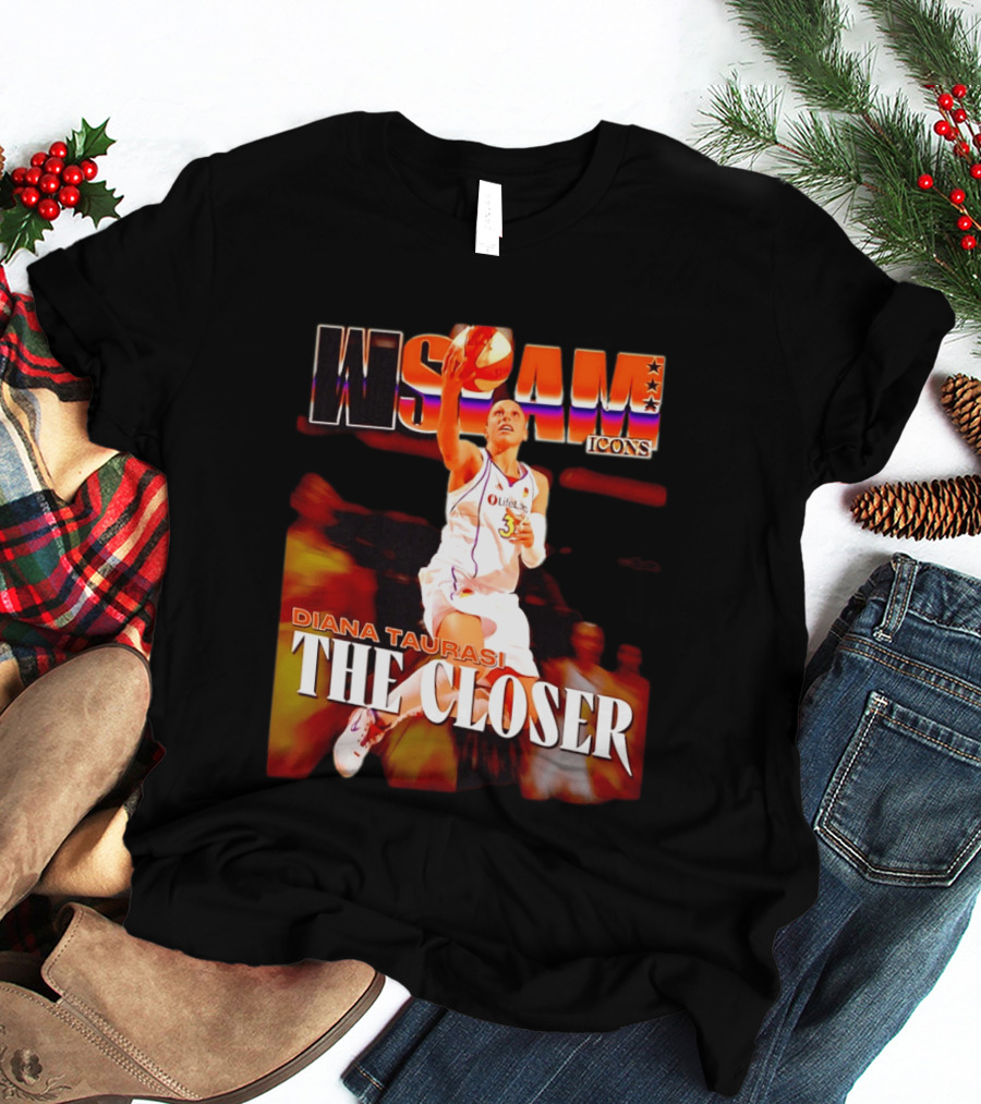 Diana Taurasi The Closer WNBA SLAM Icons Phoenix Mercury T-Shirt