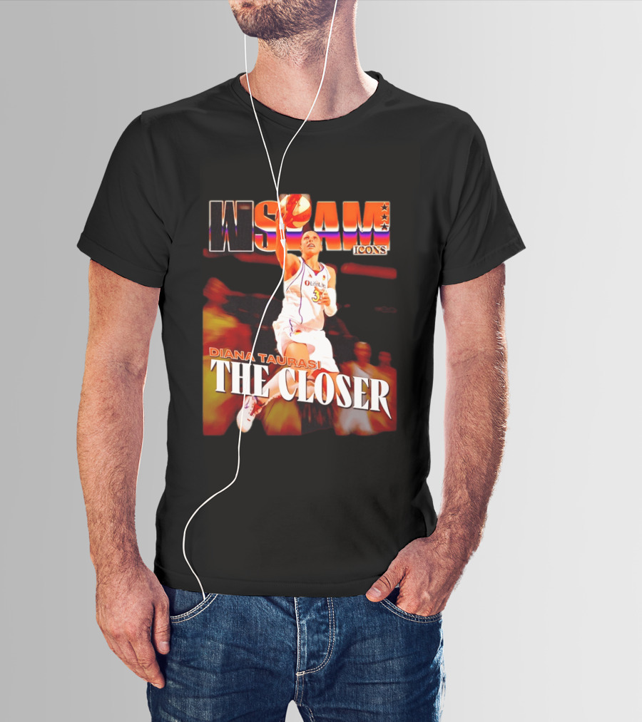 Diana Taurasi The Closer WNBA SLAM Icons Phoenix Mercury T-Shirt