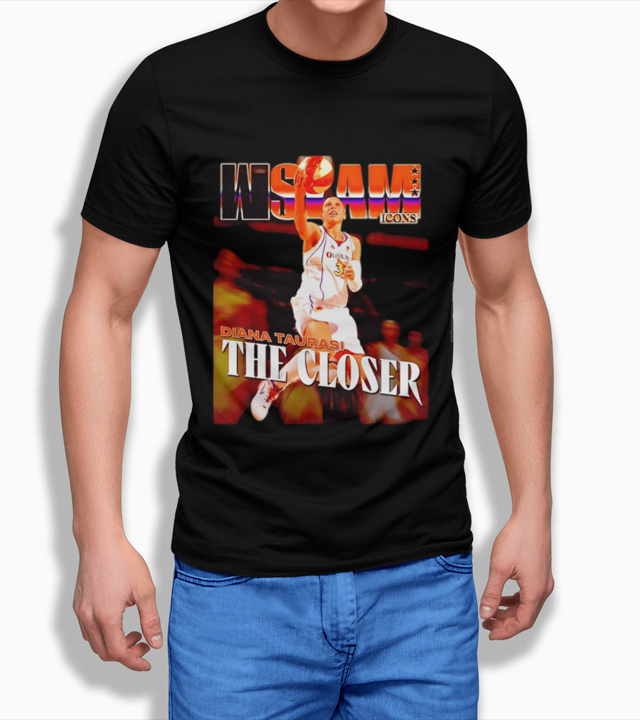 Diana Taurasi The Closer WNBA SLAM Icons Phoenix Mercury T-Shirt