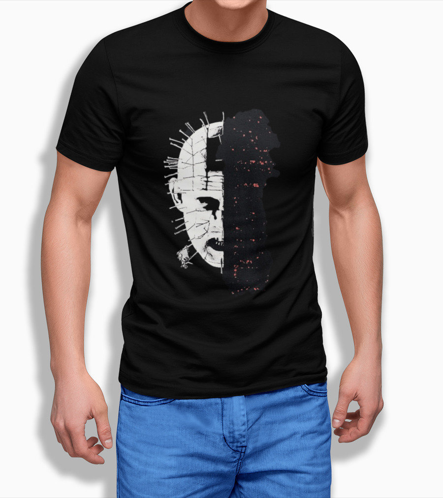 Halloween Horror Nights 2026 Hellraiser Pinhead Split T-Shirt