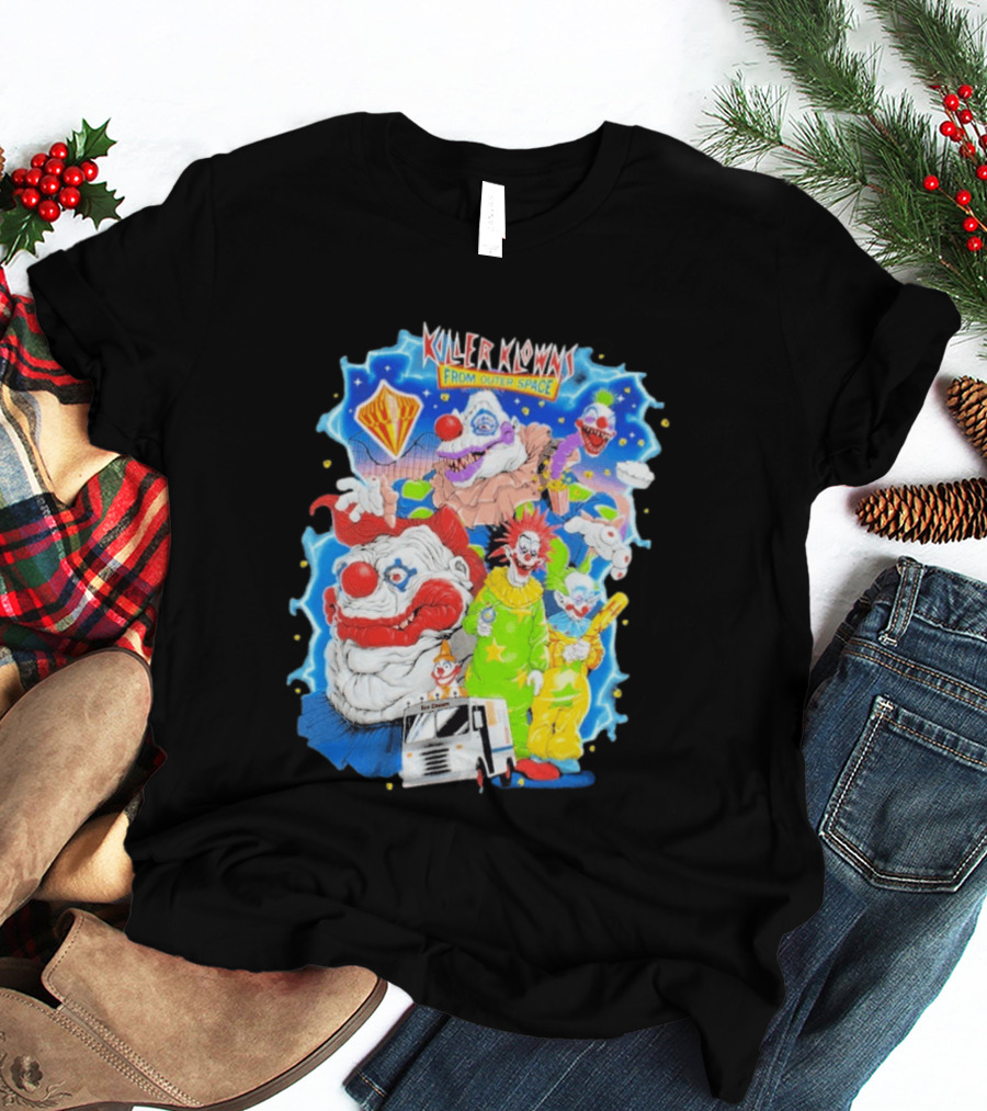 Killer Klowns From Outer Space Halloween Horror Nights 2026 Theme Park Journey T-Shirt