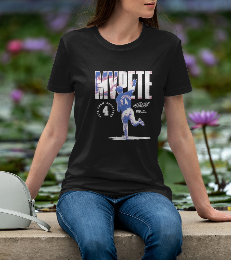 Pete Crow Armstrong Chicago Baseball MVPete T-Shirt