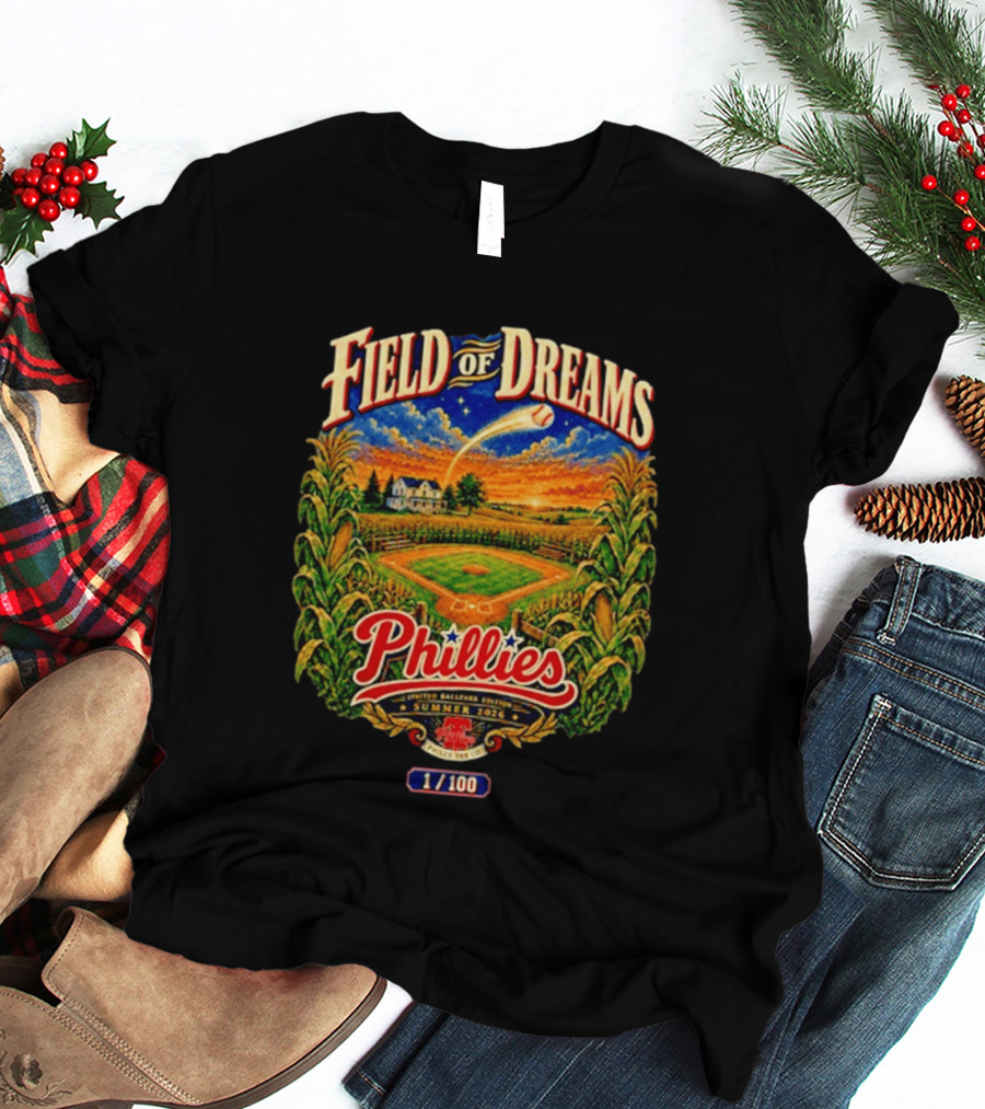 Field Of Dreams Phillies Limited Ballpark Edition Summer 2026 1/100 T-Shirt
