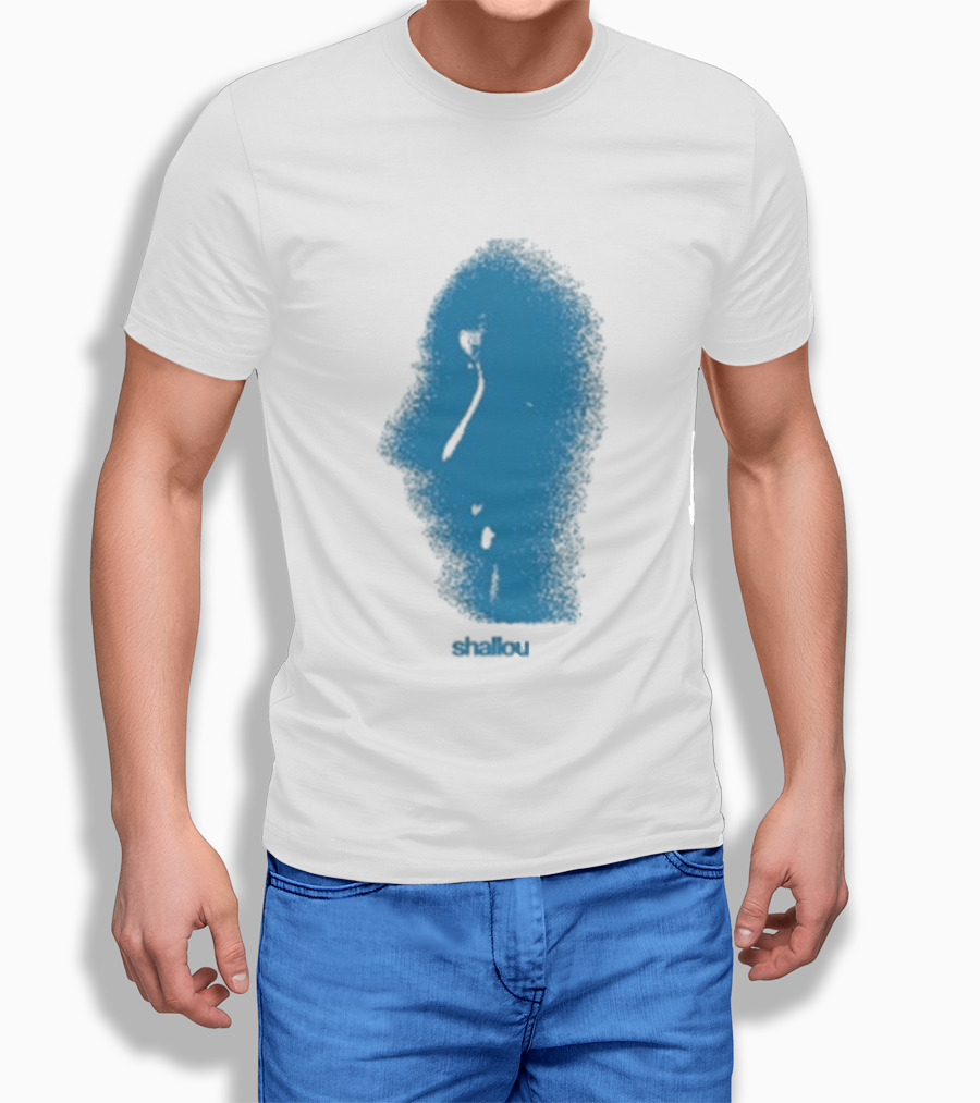 Ambient Inks Shallou Silhouette Blue Profile T-Shirt