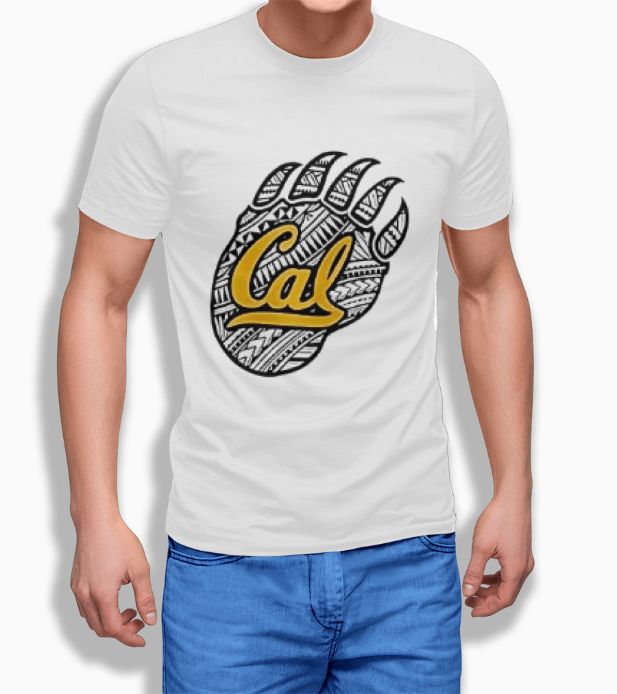 Cal Bears Football From The Bay To The Islands Bear Claw T-Shirt