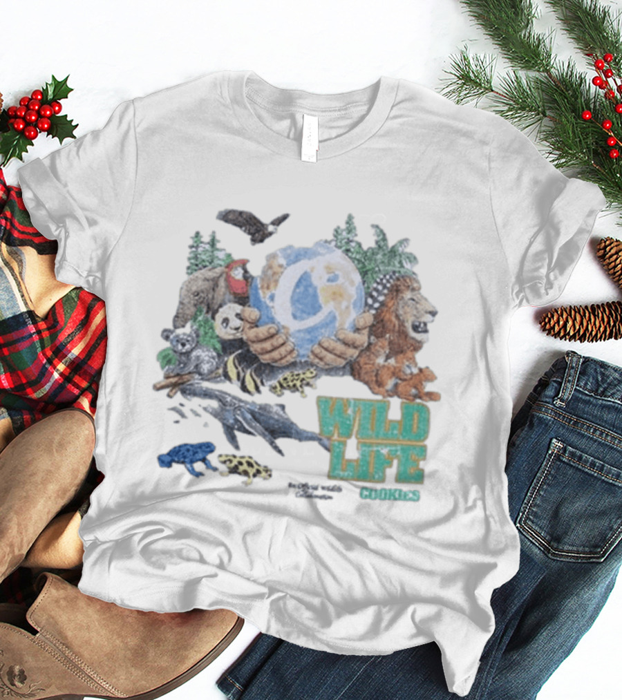 Wildlife World Cookies Animals And Nature Conservation T-Shirt