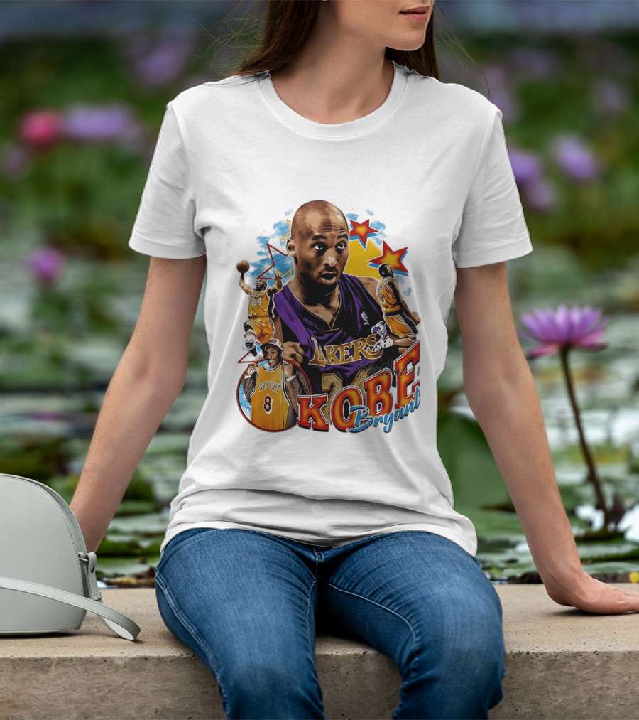 Kobe Bryant Lakers NBA Legendary Player Number 8 And 24 T-Shirt