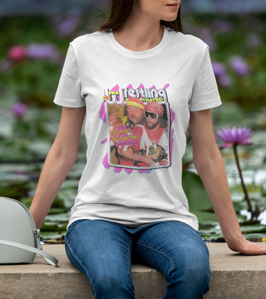 Pro Wrestling Illustrated Macho Madness The Torch Is Passed T-Shirt