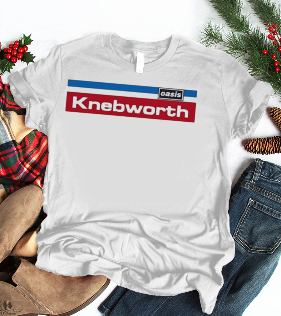 Oasis Knebworth Classic Concert Souvenir T-Shirt