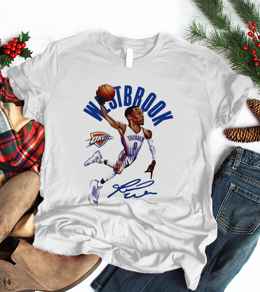 Russell Westbrook Oklahoma City Thunder OKC NBA Westbrook Thunder T-Shirt