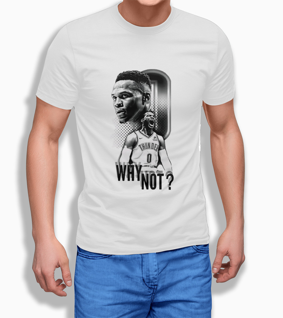 Russell Westbrook Oklahoma City Thunder Why Not 0 T-Shirt