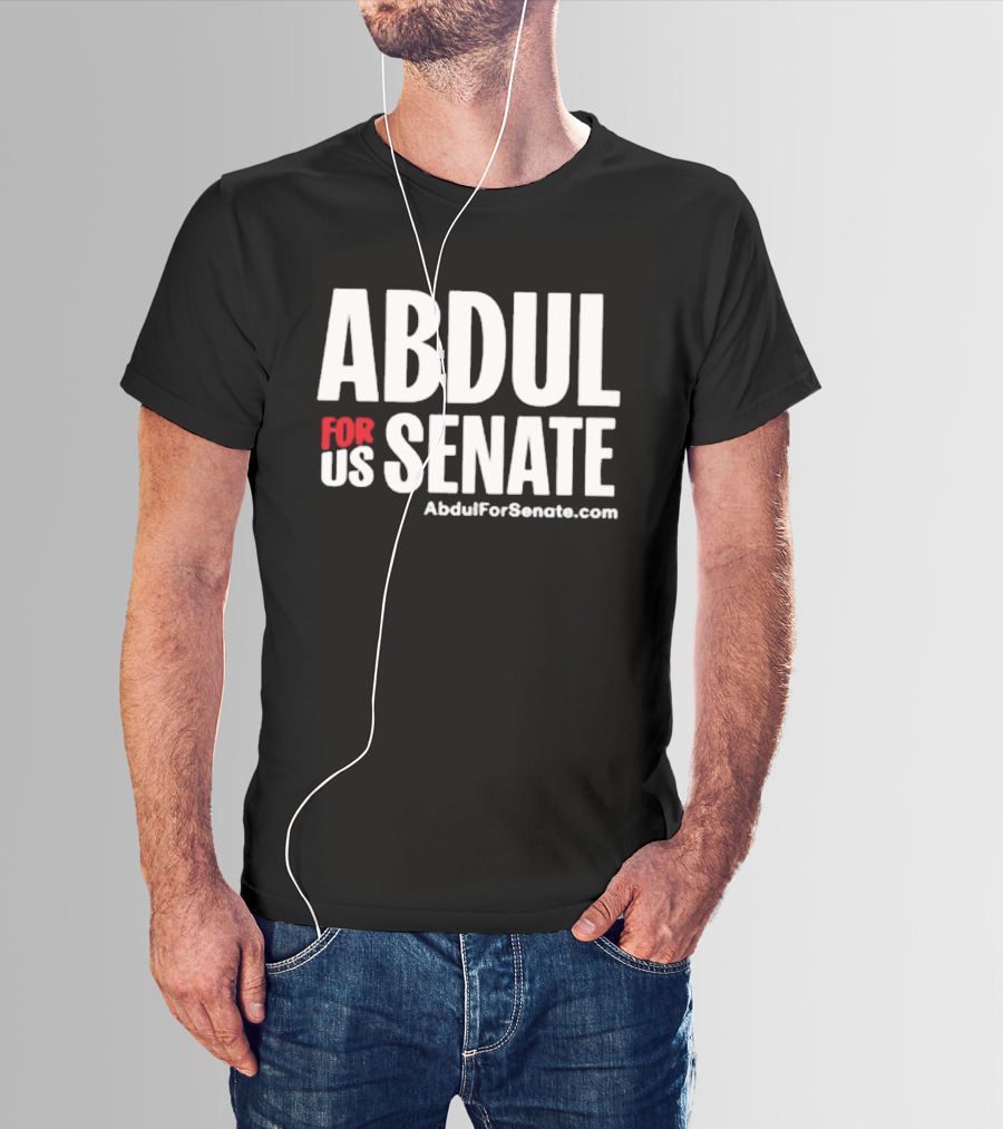 Abdul For US Senate AbdulForSenate.com T-Shirt