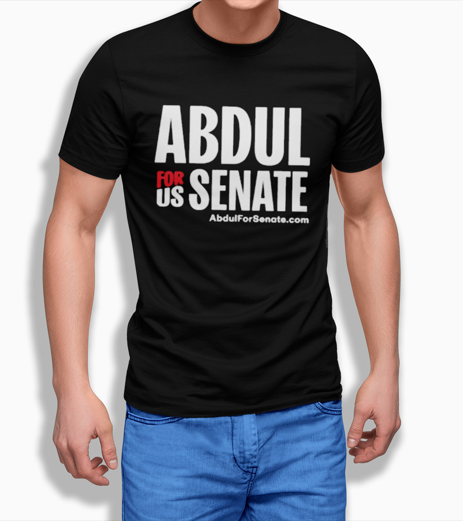 Abdul For US Senate AbdulForSenate.com T-Shirt