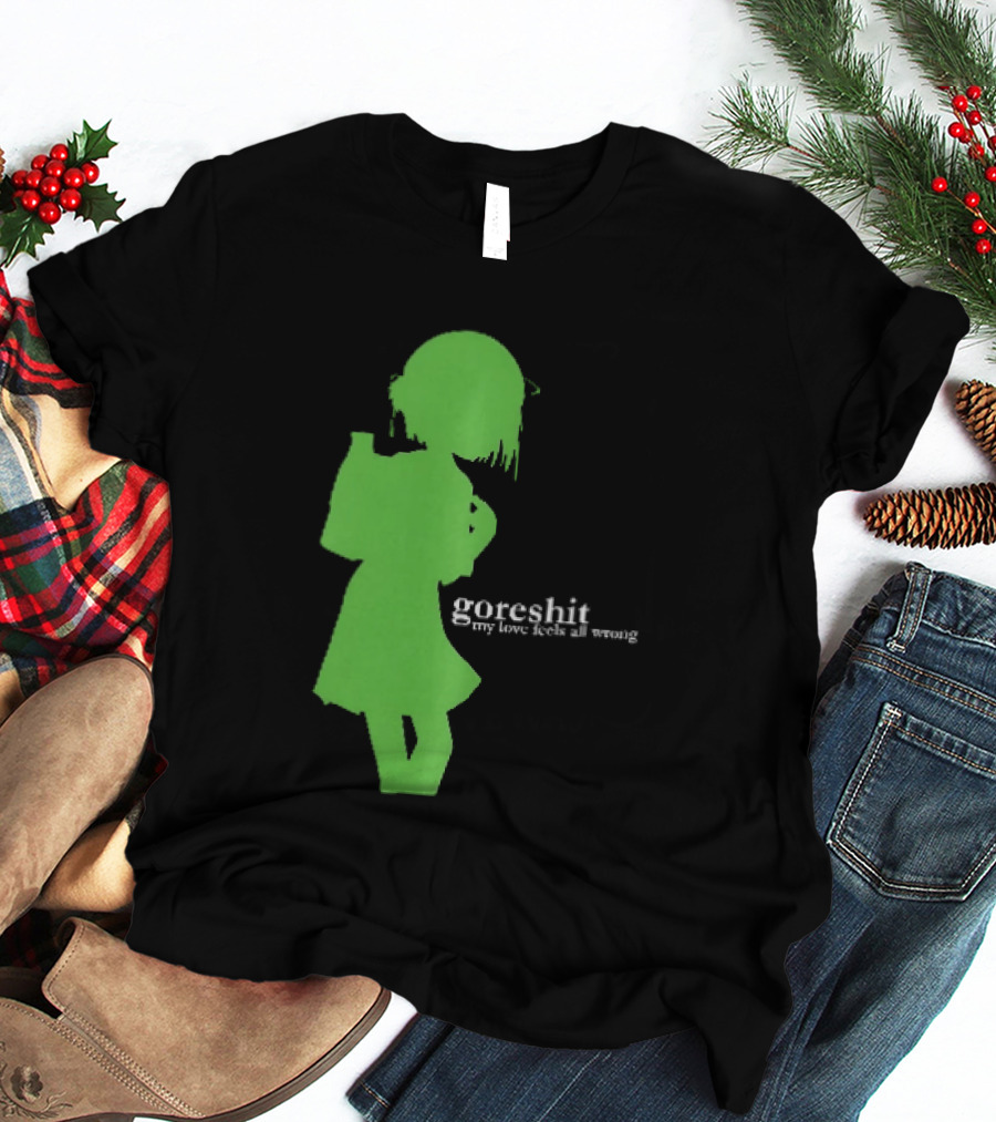 Goreshit My Love Feels All Wrong Anime T-Shirt