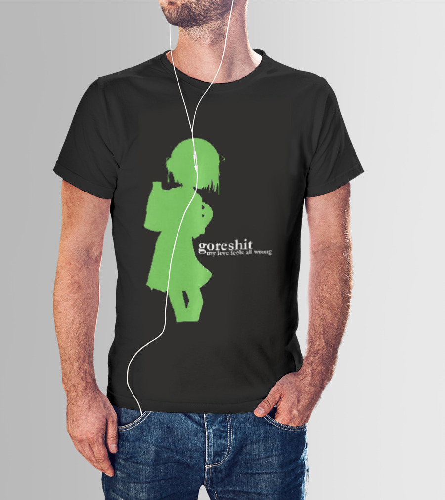 Goreshit My Love Feels All Wrong Anime T-Shirt